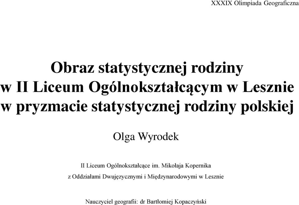 Ogólnokształcące im.