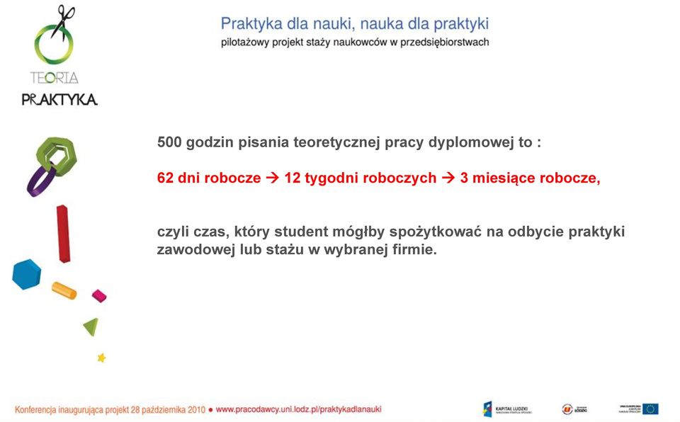 robocze, czyli czas, który student mógłby spożytkować