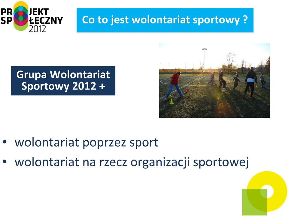 wolontariat poprzez sport