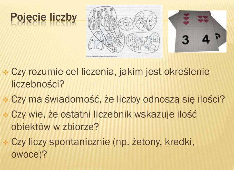 Czy ma świadomość, że liczby odnoszą się ilości?