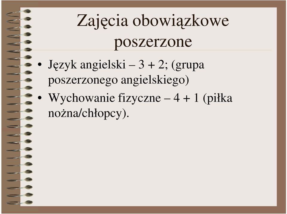 poszerzonego angielskiego)