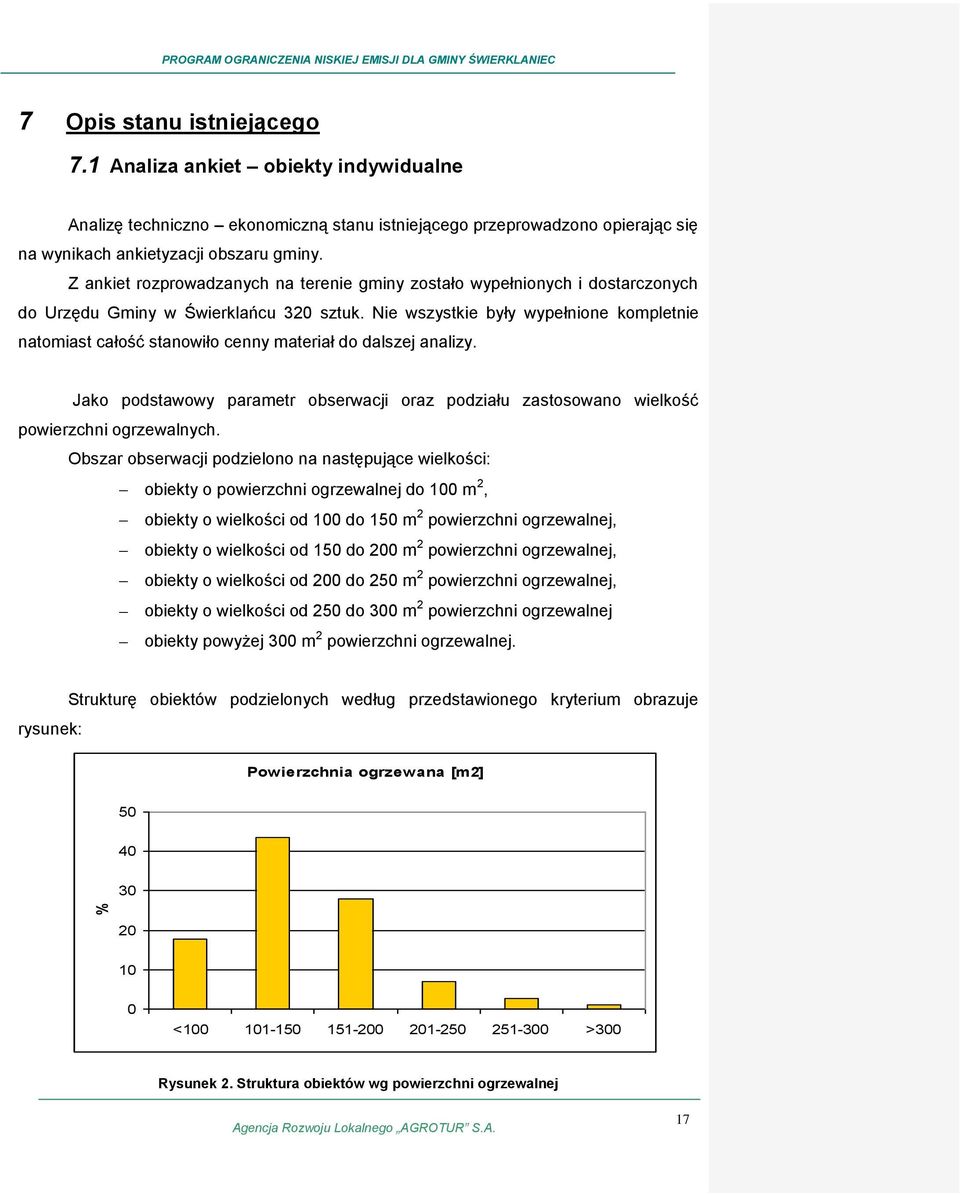 Z ankiet rozprowadzanych na terenie gminy zostało wypełnionych i dostarczonych do Urzędu Gminy w Świerklańcu 320 sztuk.