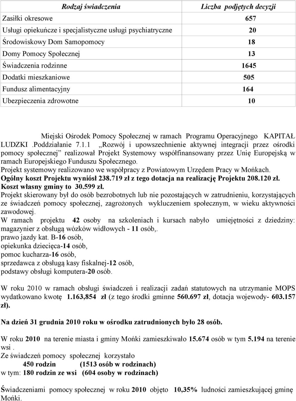 45 Dodatki mieszkaniowe 505 Fundusz alimentacyjny 16