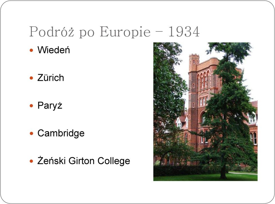 Paryż Cambridge