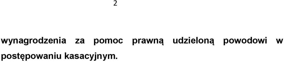 udzieloną powodowi