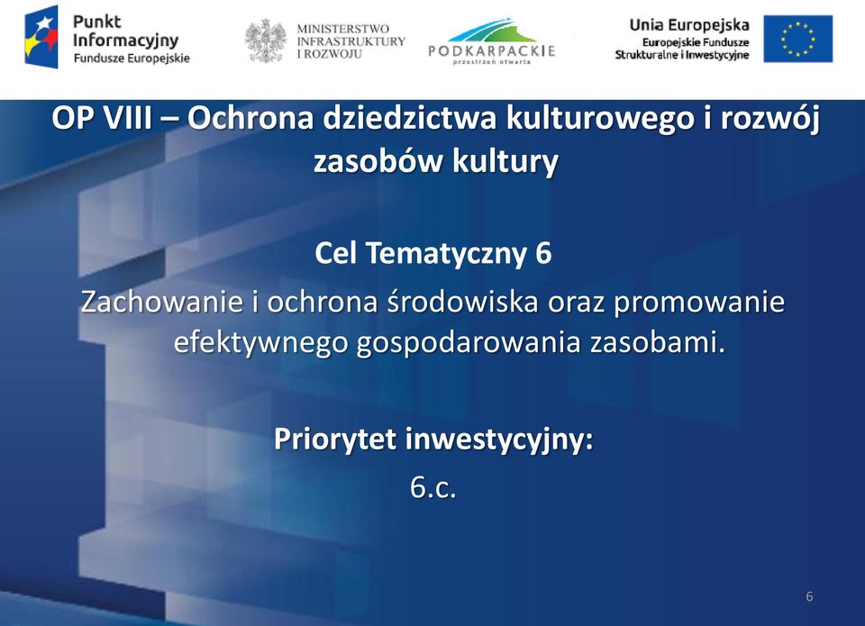 ochrona środowiska oraz promowanie efektywnego