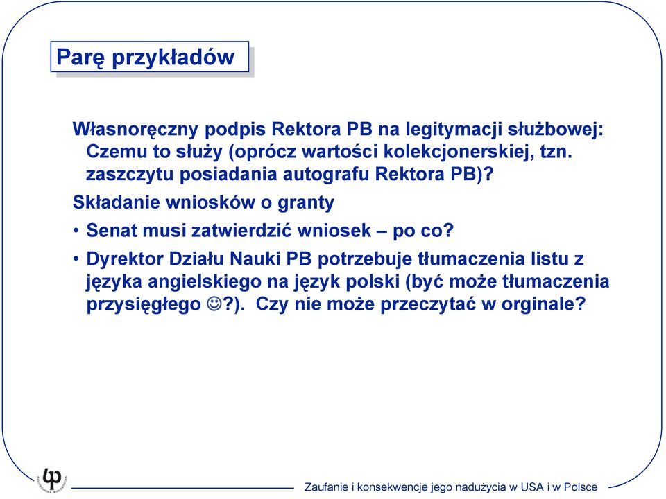 Składanie wniosków o granty Senat musi zatwierdzić wniosek po co?