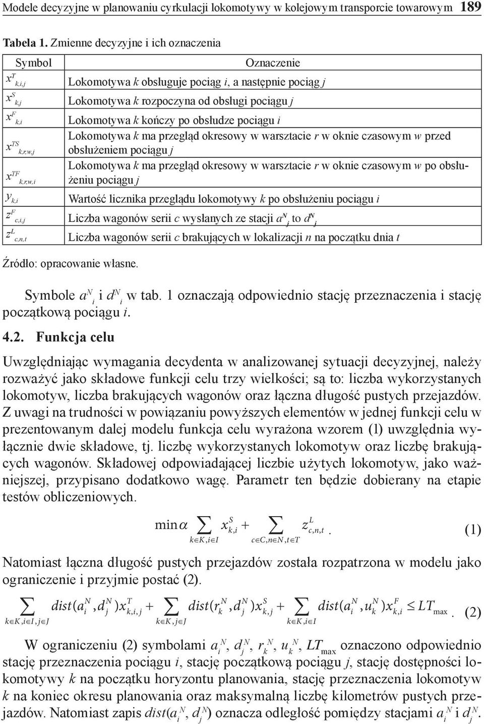 Lokomotywa k kończy po obsłudze pociągu i Lokomotywa k ma przegląd okresowy w warsztacie r w oknie czasowym w przed obsłużeniem pociągu j Lokomotywa k ma przegląd okresowy w warsztacie r w oknie