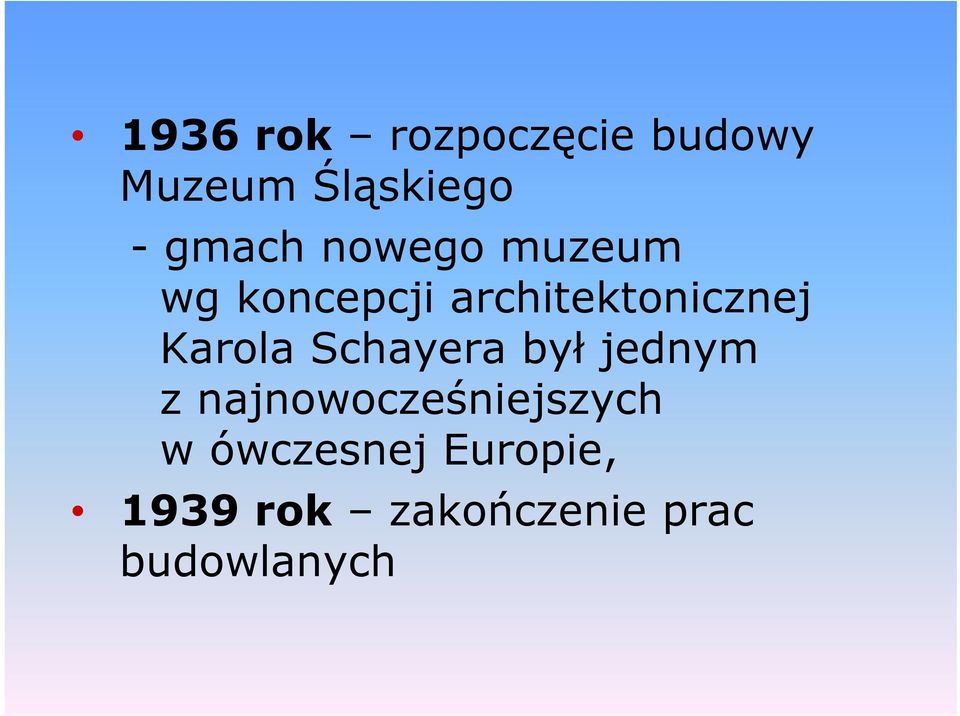 Karola Schayera był jednym z najnowocześniejszych w