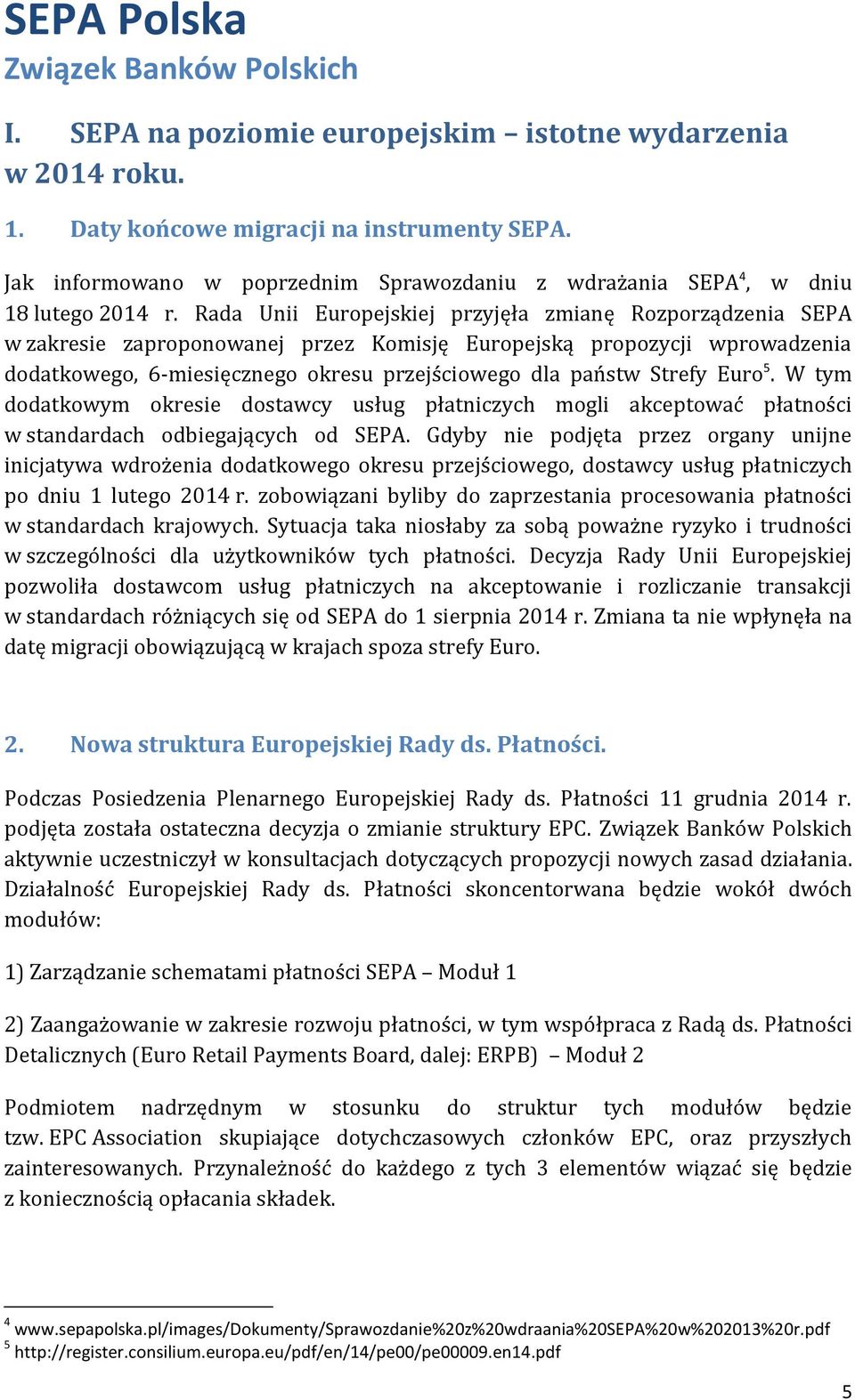 Strefy Euro 5. W tym dodatkowym okresie dostawcy usług płatniczych mogli akceptować płatności w standardach odbiegających od SEPA.