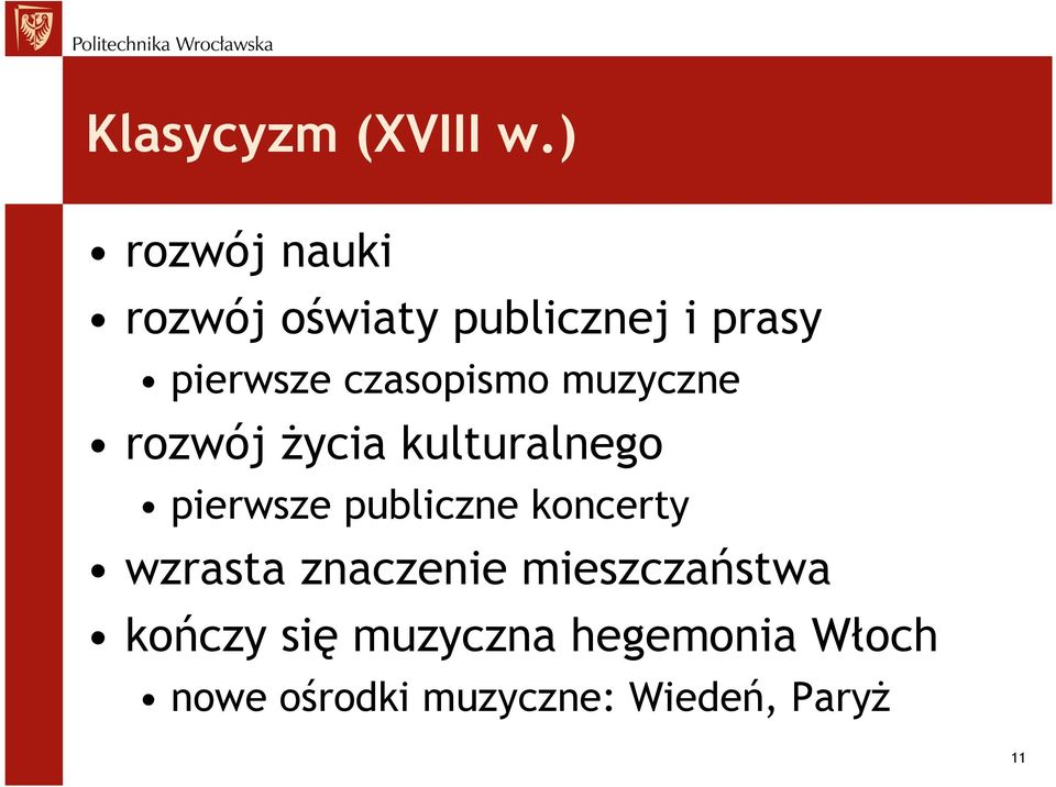 czasopismo muzyczne rozwój życia kulturalnego pierwsze publiczne