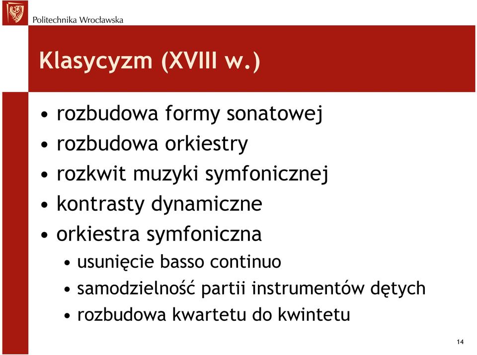 muzyki symfonicznej kontrasty dynamiczne orkiestra