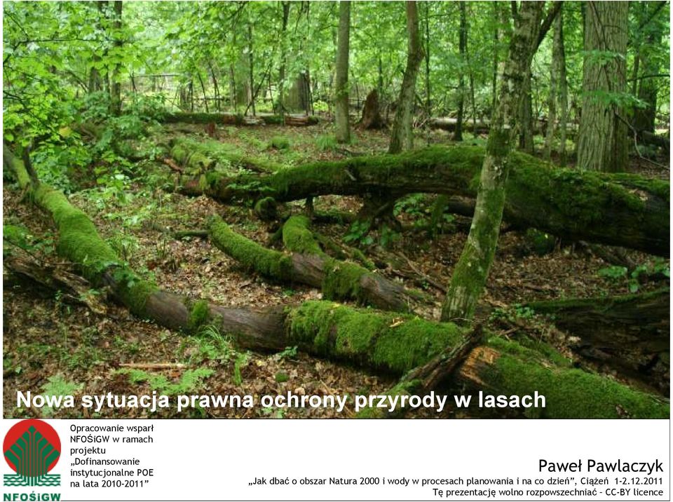 Pawlaczyk Jak dbać o obszar Natura 2000 i wody w procesach planowania i na