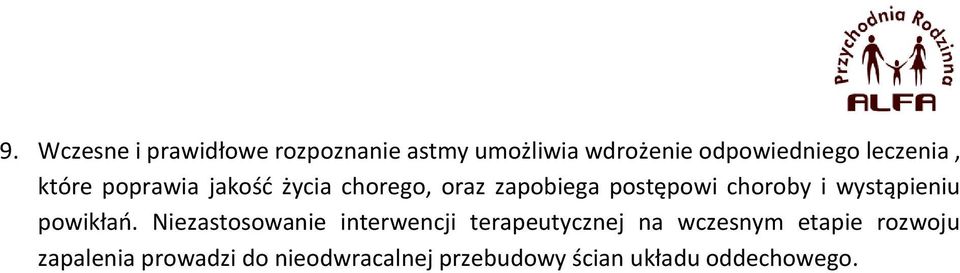 i wystąpieniu powikłań.