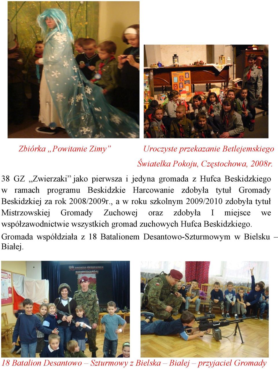 za rok 2008/2009r.