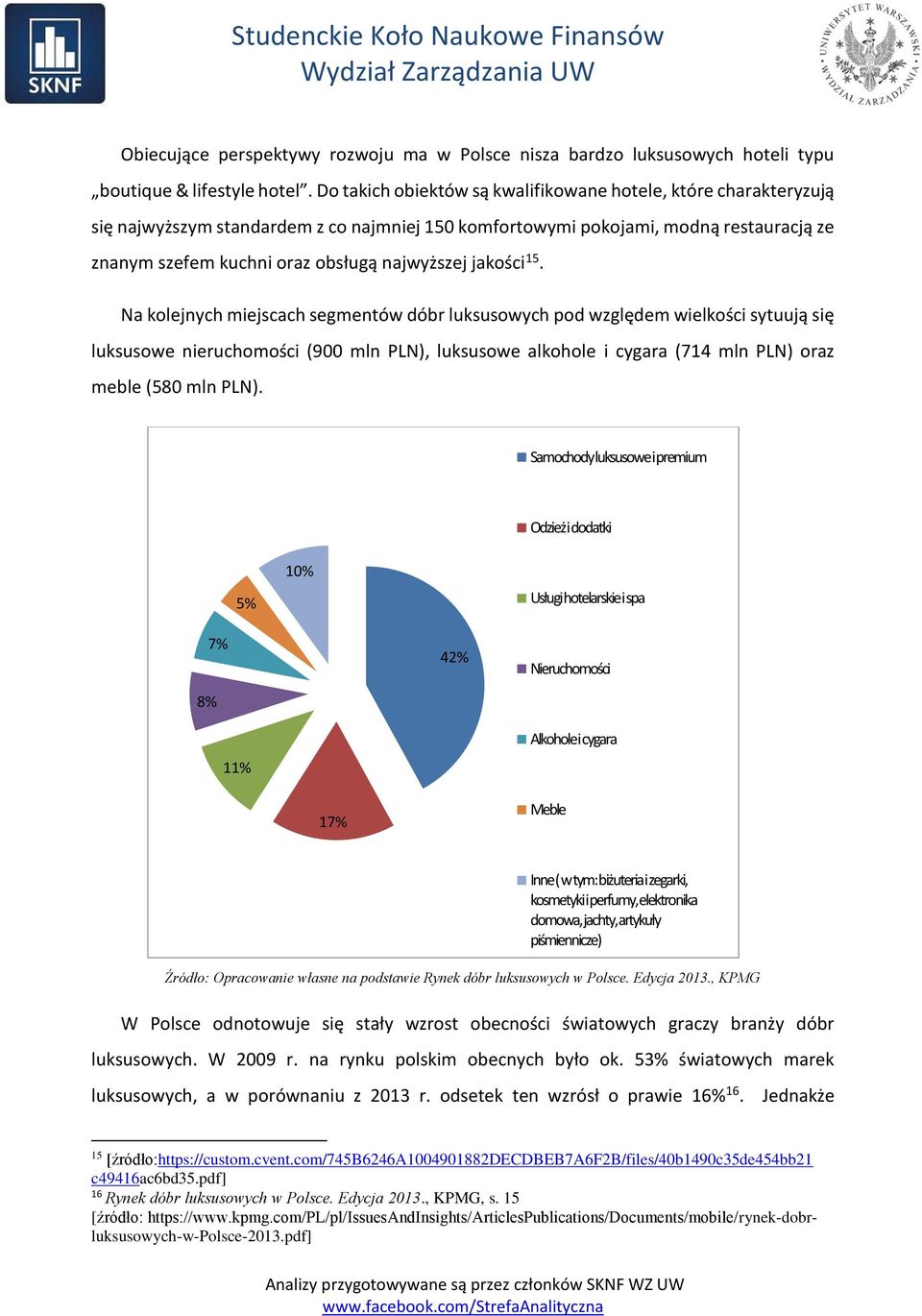 jakości 15.