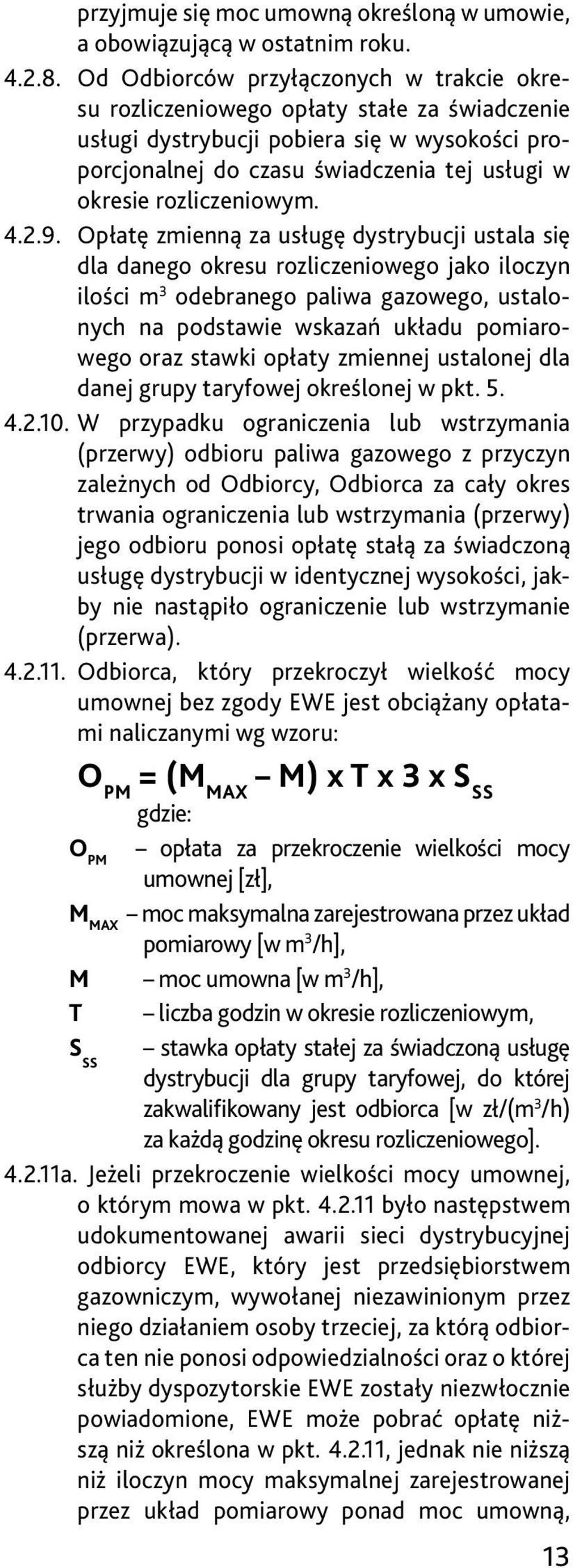 rozliczeniowym. 4.2.9.