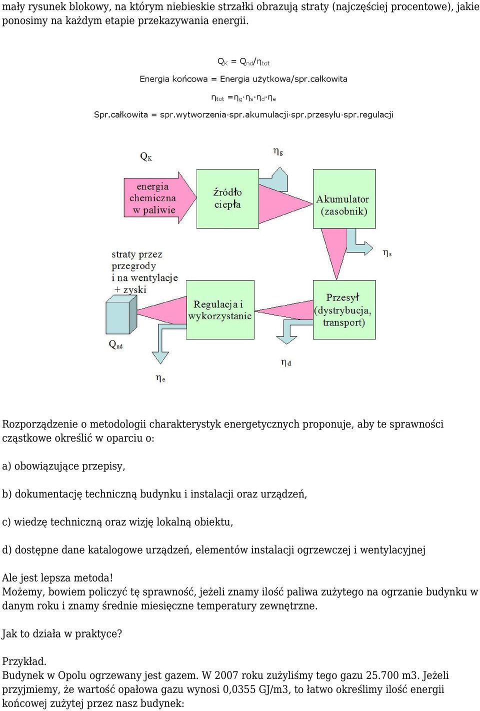 urządzeń, c) wiedzę techniczną oraz wizję lokalną obiektu, d) dostępne dane katalogowe urządzeń, elementów instalacji ogrzewczej i wentylacyjnej Ale jest lepsza metoda!