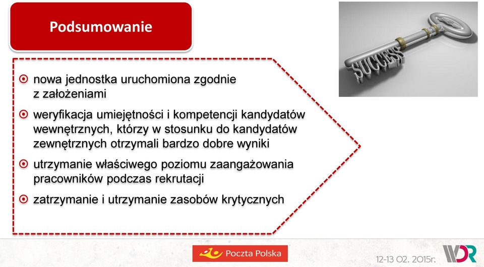 kandydatów zewnętrznych otrzymali bardzo dobre wyniki utrzymanie właściwego