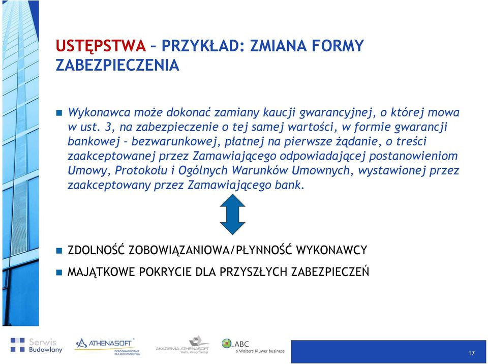 zaakceptowanej przez Zamawiającego odpowiadającej postanowieniom Umowy, Protokołu i Ogólnych Warunków Umownych, wystawionej