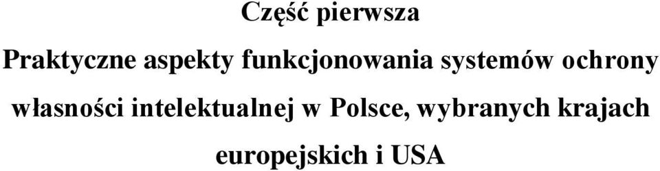 własności intelektualnej w Polsce,