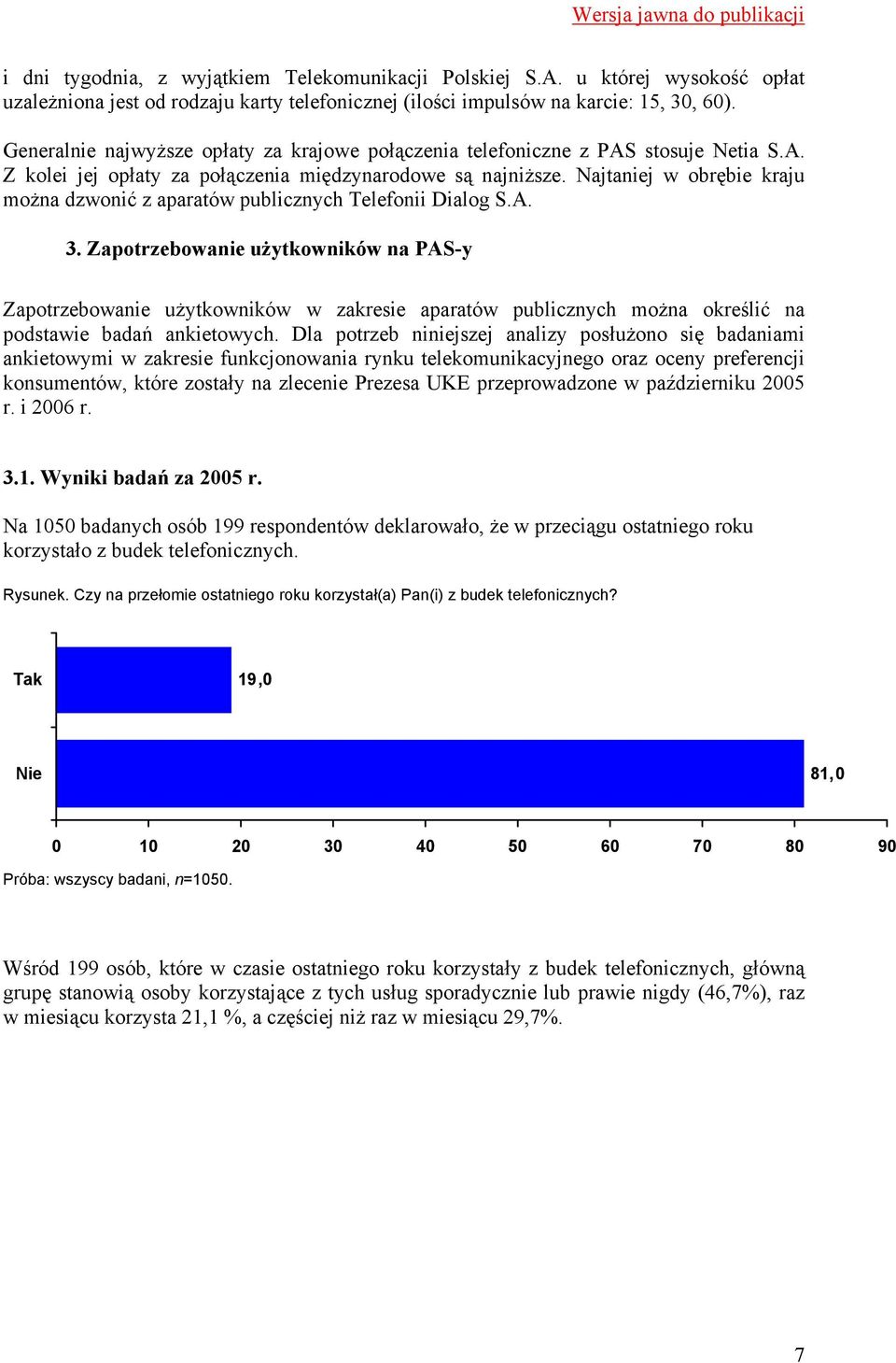 Najtaniej w obrębie kraju można dzwonić z aparatów publicznych Telefonii Dialog 3.