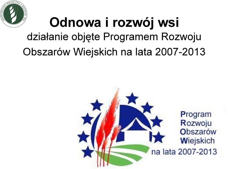 Programem Rozwoju