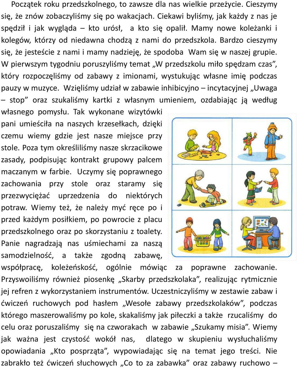 Bardzo cieszymy się, że jesteście z nami i mamy nadzieję, że spodoba Wam się w naszej grupie.