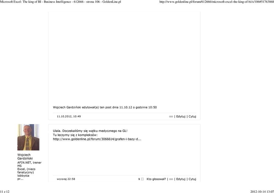 Tu leczymy się z kompleksów: http://www.goldenline.