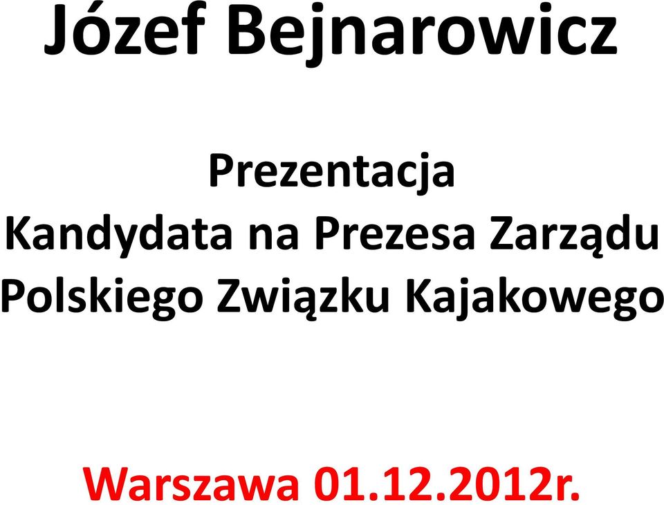 Prezesa Zarządu Polskiego