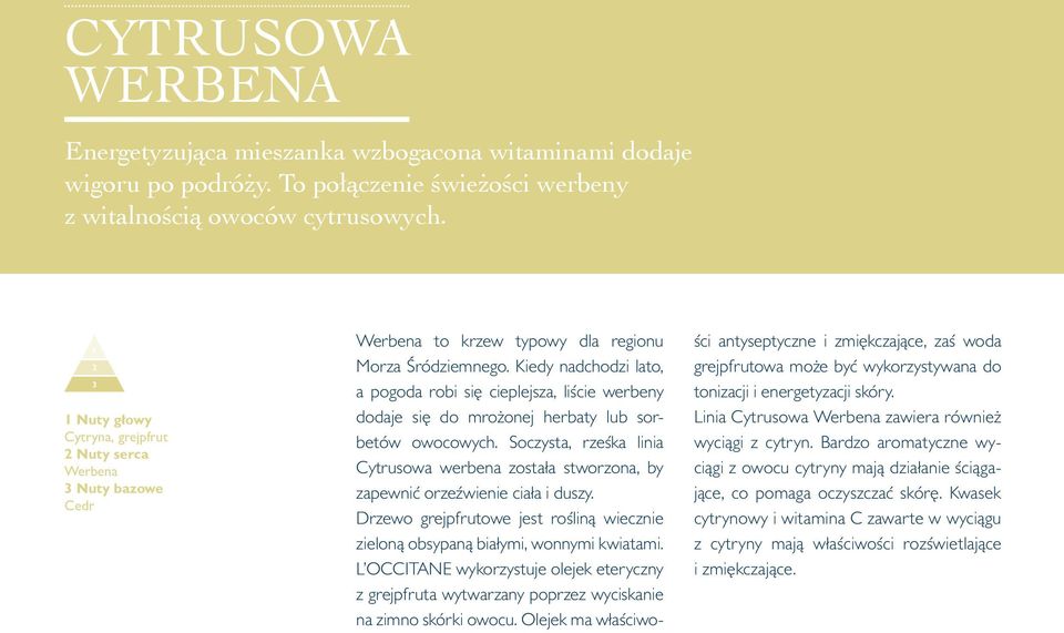 Kiedy nadchodzi lato, a pogoda robi się cieplejsza, liście werbeny dodaje się do mrożonej herbaty lub sorbetów owocowych.