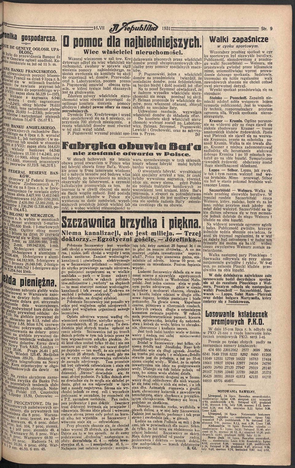 dylowego odbył się wiec właścicieli nie domów premji ubezpieczeniowych chociażby przy pomocy specjalnych znacz ruchomości, zwołany w sprawie akeji niesienia pomocy najbiedniejszym, na *L A N NS i?