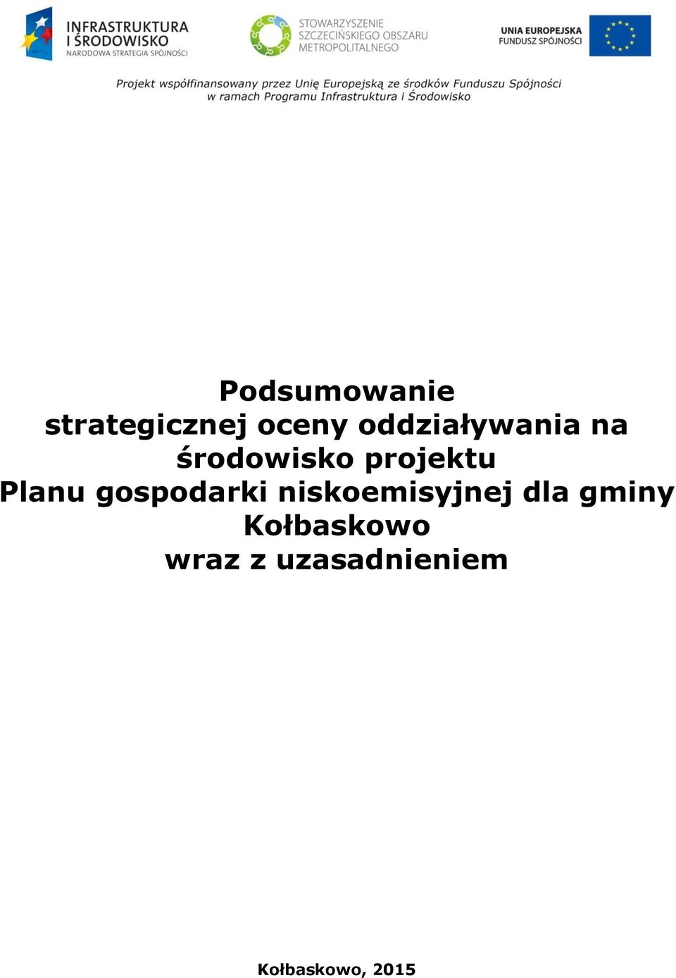 Planu gospodarki niskoemisyjnej dla