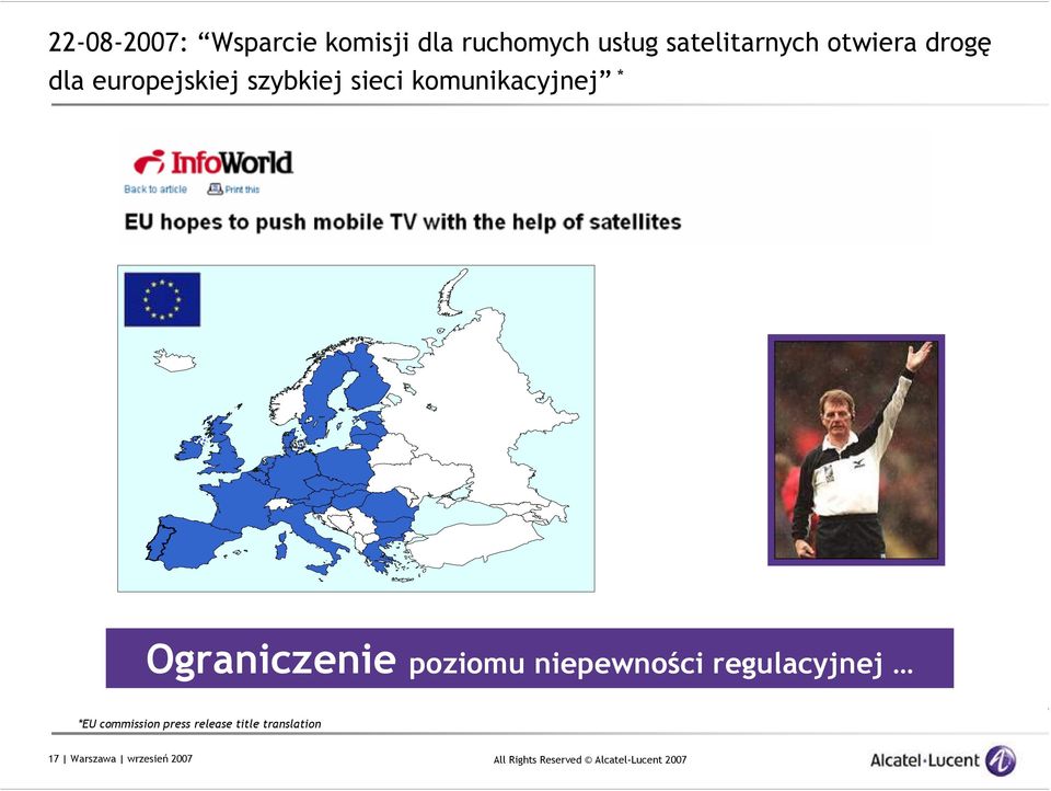 * Ograniczenie poziomu niepewności regulacyjnej *EU