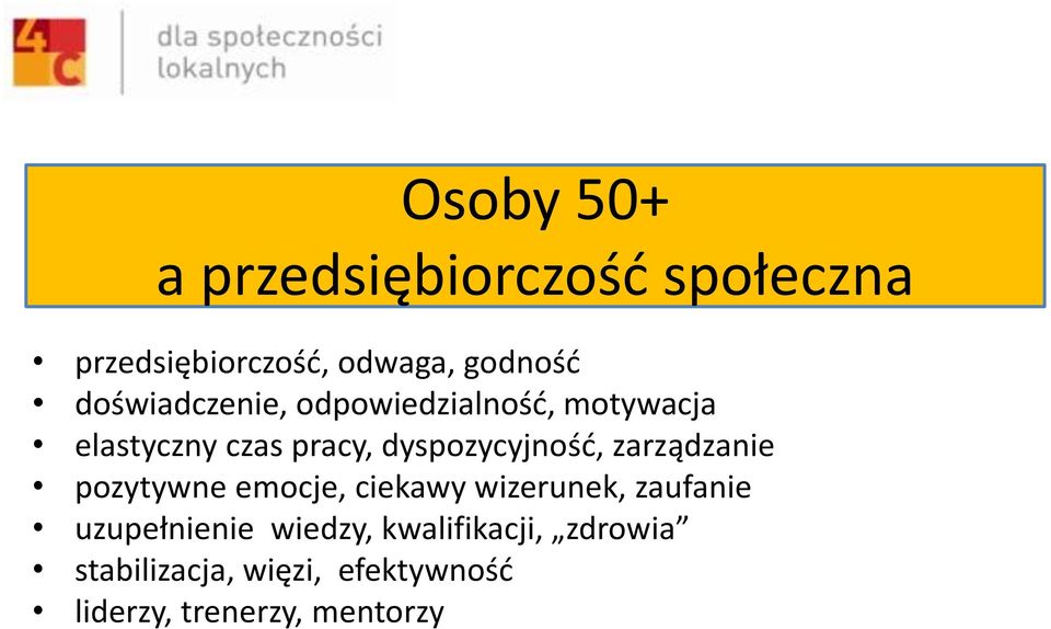 dyspozycyjność, zarządzanie pozytywne emocje, ciekawy wizerunek, zaufanie