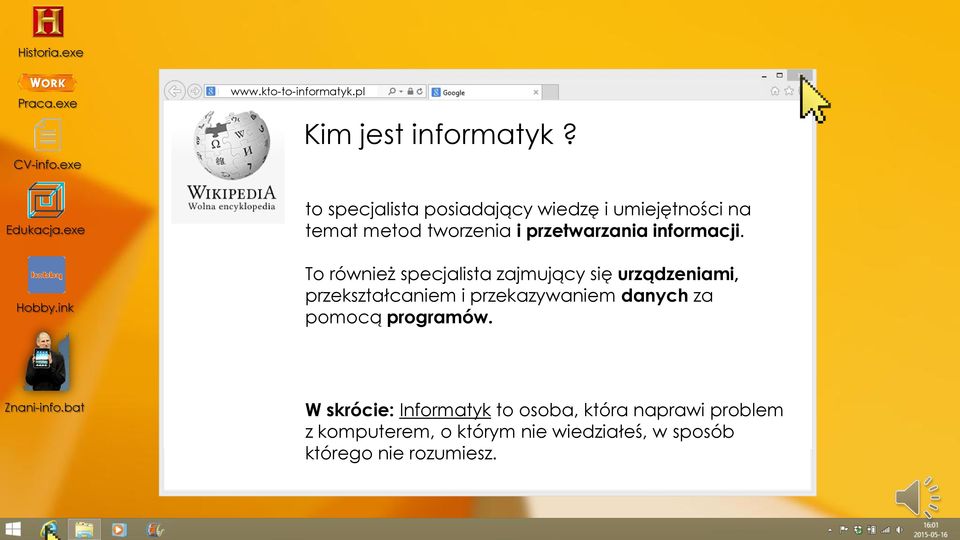 informacji.