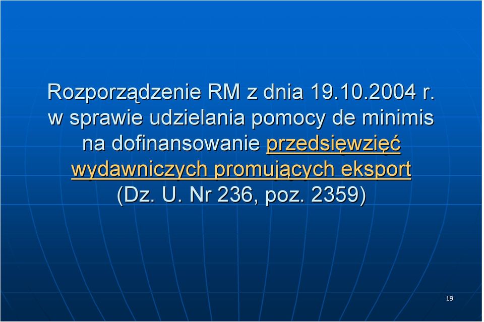 dofinansowanie przedsięwzięć wydawniczych