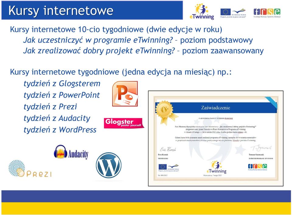 poziom podstawowy Jak zrealizować dobry projekt etwinning?