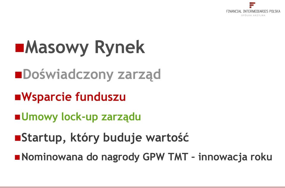 zarządu Startup, który buduje