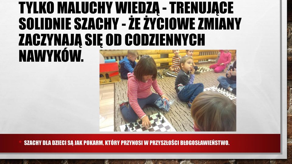 CODZIENNYCH NAWYKÓW.