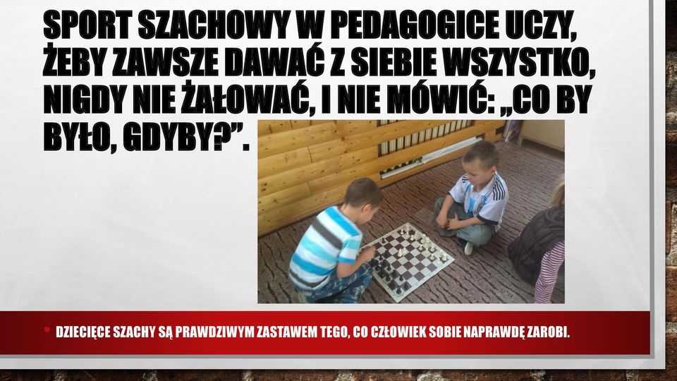 MÓWIĆ: CO BY BYŁO, GDYBY?