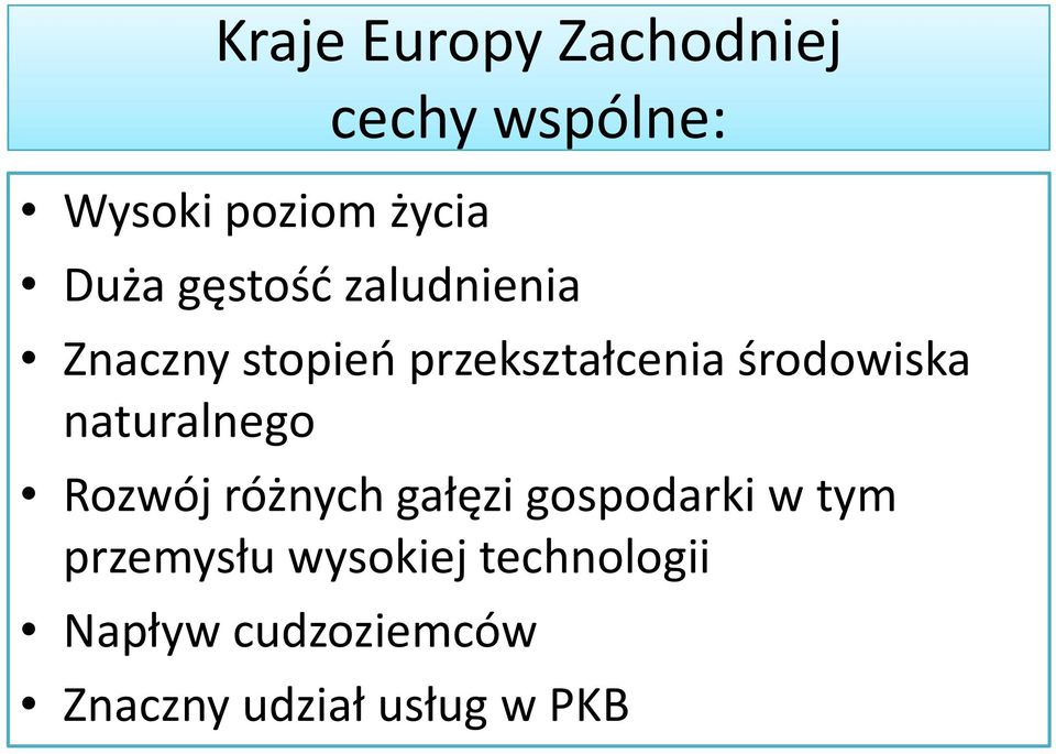 naturalnego Rozwój różnych gałęzi gospodarki w tym przemysłu