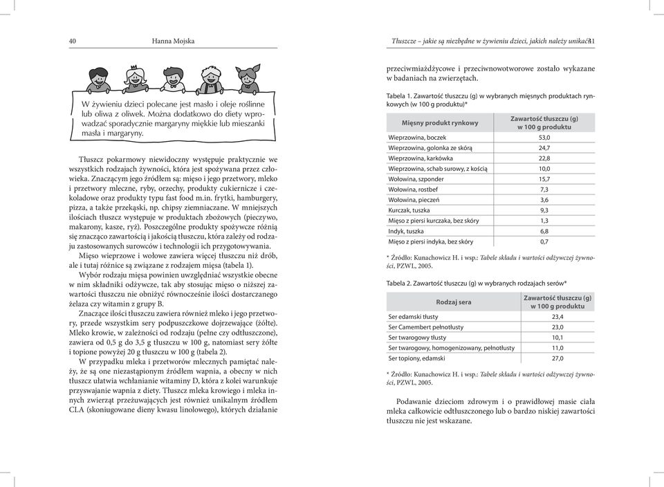 Tłuszcz pokarmowy niewidoczny występuje praktycznie we wszystkich rodzajach żywności, która jest spożywana przez człowieka.