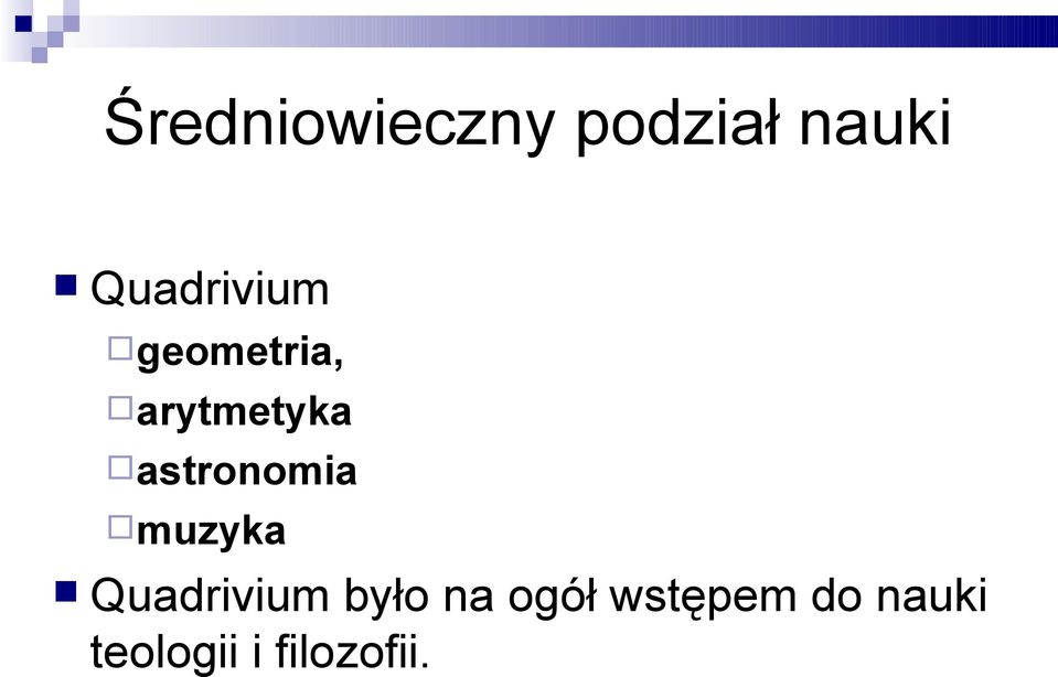 astronomia muzyka Quadrivium było