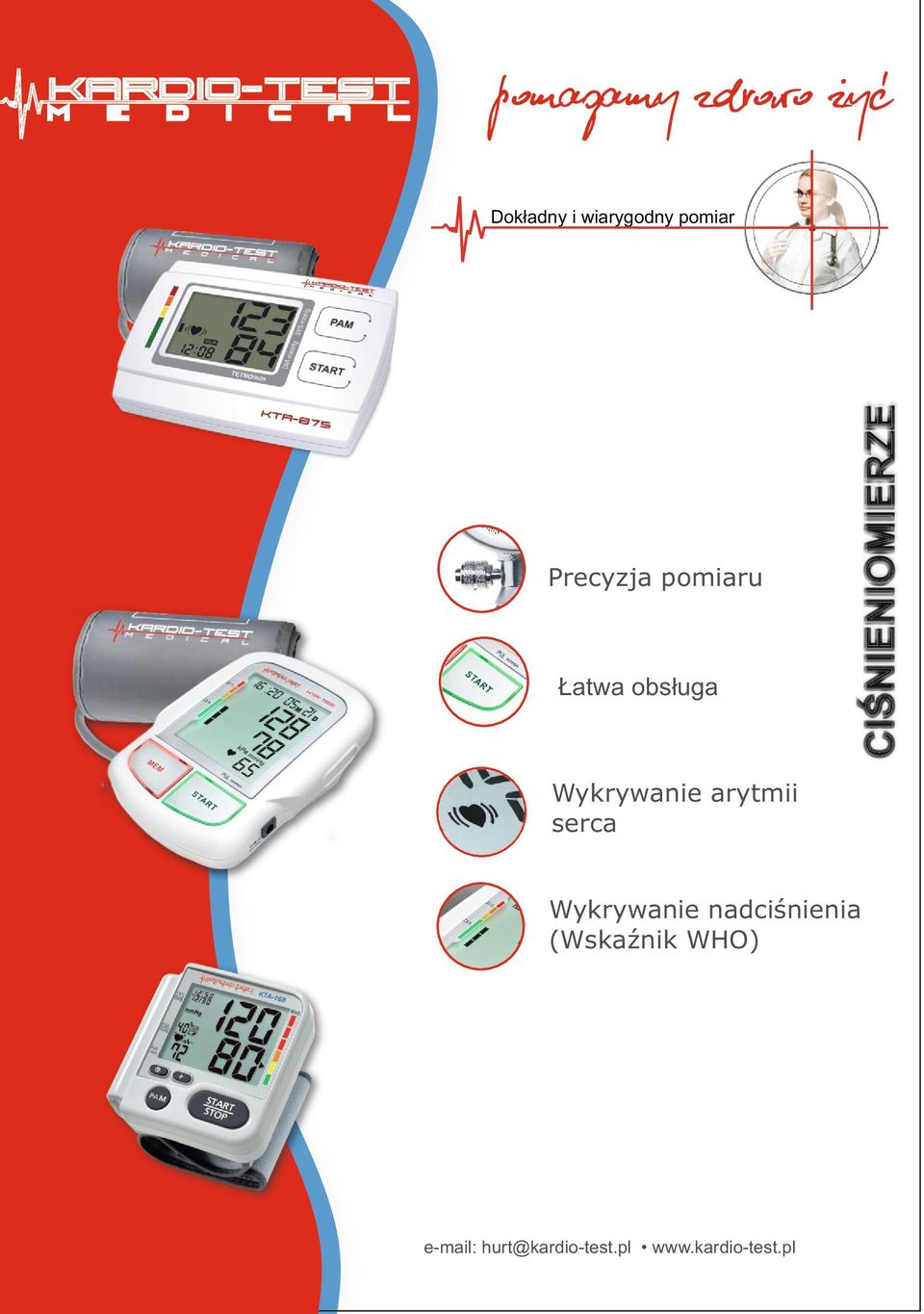 Wykrywanie nadciśnienia (Wskaźnik