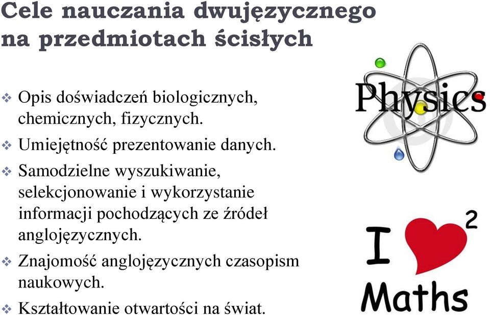 Samodzielne wyszukiwanie, selekcjonowanie i wykorzystanie informacji pochodzących