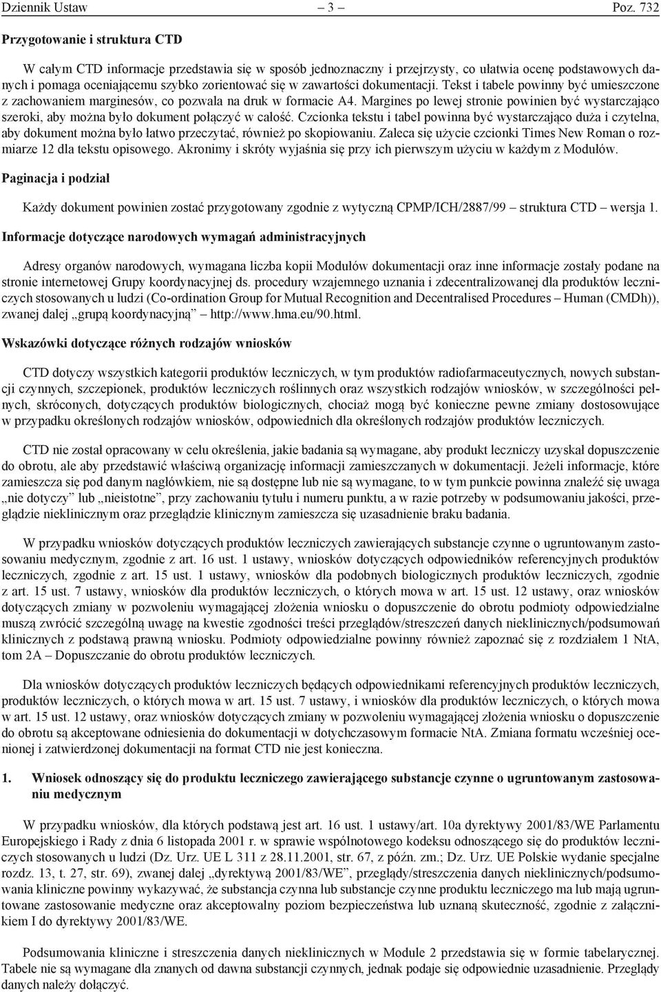 zawartości dokumentacji. Tekst i tabele powinny być umieszczone z zachowaniem marginesów, co pozwala na druk w formacie A4.