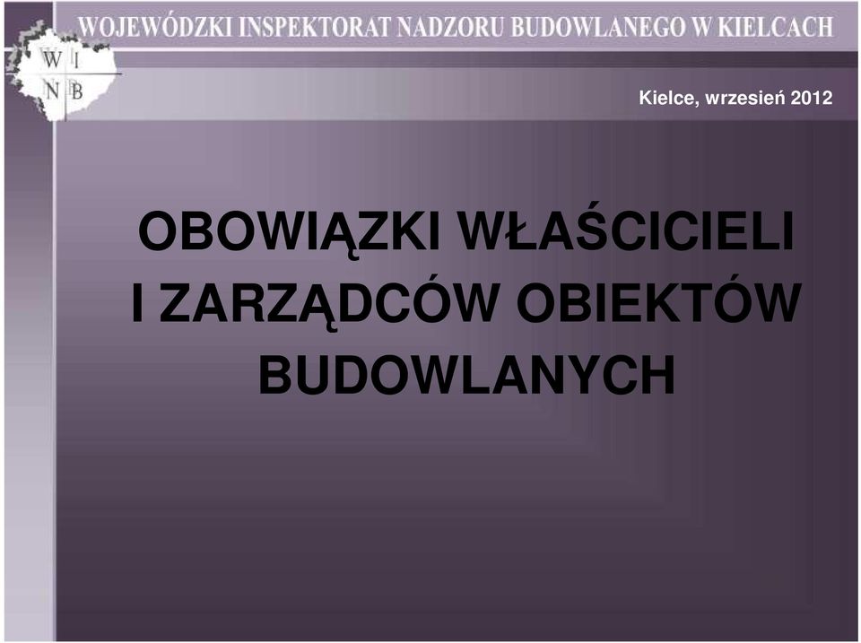 WŁAŚCICIELI I