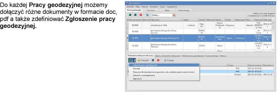 w formacie doc, pdf a także