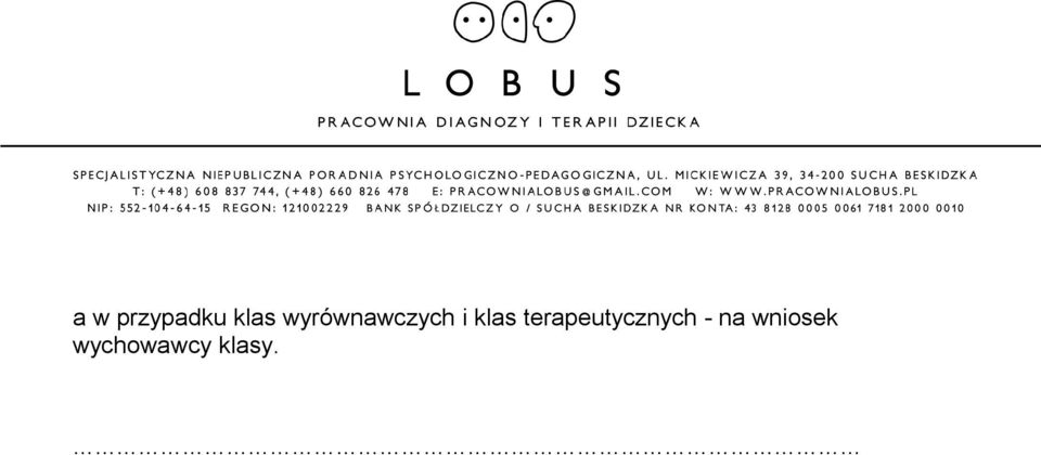 terapeutycznych - na